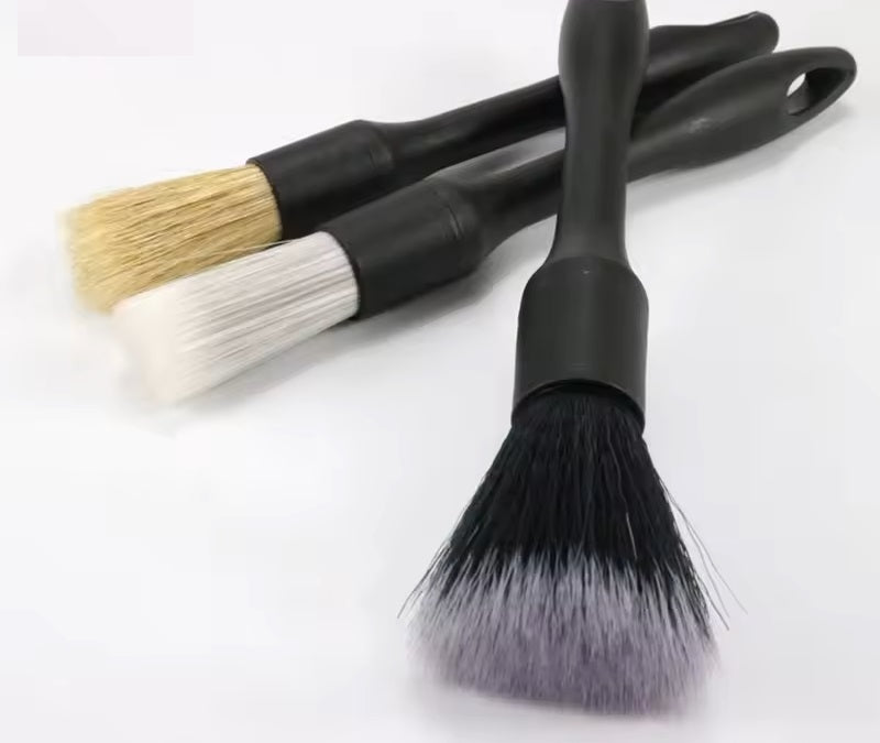 Set 3 perii profesionale de detailing P&M®, interior-exterior auto