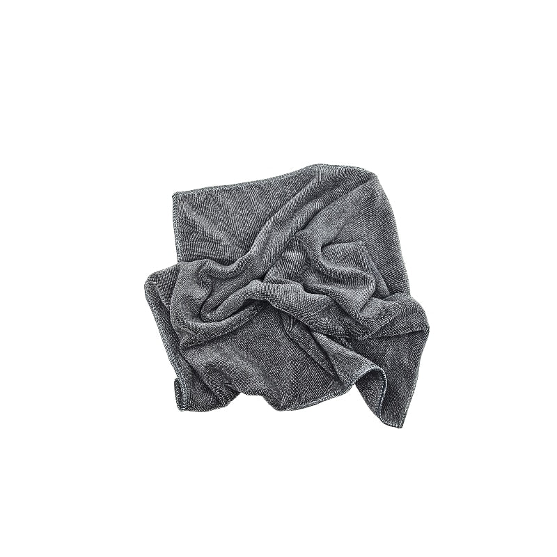 Set 2 lavete auto din microfibra, P&M®, 380 Gsm, 40x40 cm, Negru